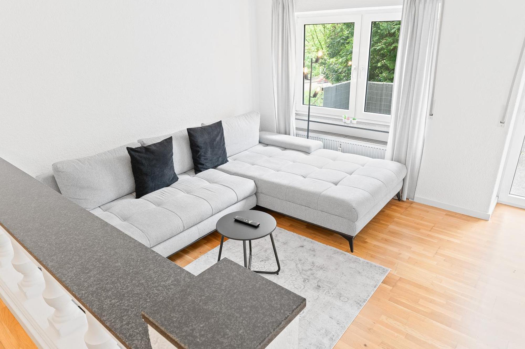 Kingsize Bett, Terrasse, Netflix, Zwei Zimmer 普福尔茨海姆 外观 照片